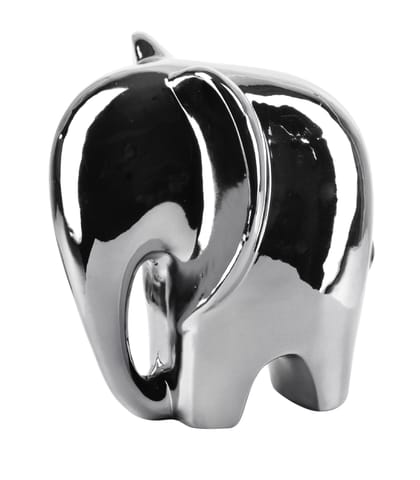 ⁨MIA SILVER Figure elephant 15x13xh16,4cm⁩ at Wasserman.eu