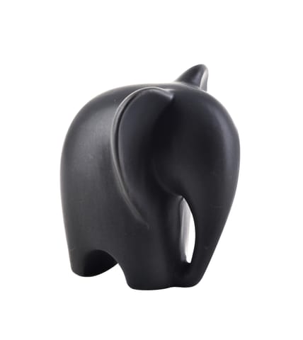 ⁨MIA BLACK Figure elephant 12x9,5xh12cm⁩ at Wasserman.eu