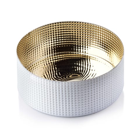 ⁨SERENITE WHITE Misa dekoracyjna śr.22,5xH:10cm⁩ w sklepie Wasserman.eu
