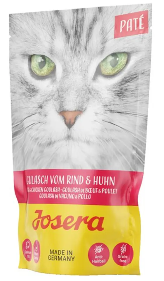 Josera Pasztet Gulasz z kurczakiem i wołowiną saszetka 85g w sklepie Wasserman.eu