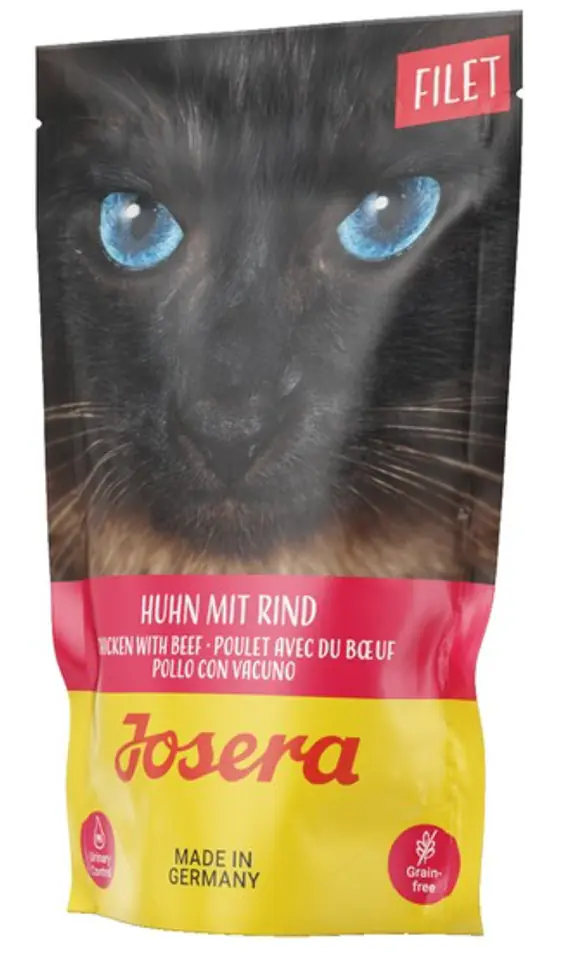 ⁨Josera Kot Filet Kurczak & wołowina saszetka 70g⁩ w sklepie Wasserman.eu