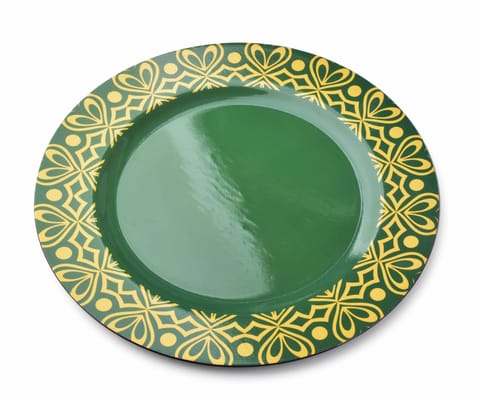 ⁨BLANCHE COLOURS Decorative plate 33x33x2cm⁩ at Wasserman.eu