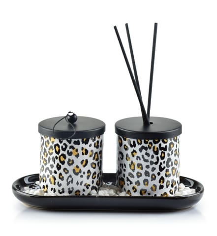 ⁨Aroma diffuser + candle 23x9xH9cm PANTERA⁩ at Wasserman.eu