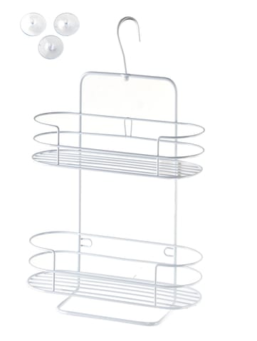 ⁨CARL WHITE Bathroom shelf h33x25x9.5cm 2 levels⁩ at Wasserman.eu