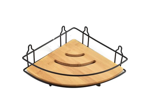 ⁨CARL BAMBOO Bathroom shelf h6.5x19x20ccm 1 level⁩ at Wasserman.eu
