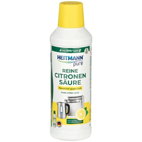 ⁨HEITMANN PURE Pure Citric Acid 500ml Liquid⁩ at Wasserman.eu