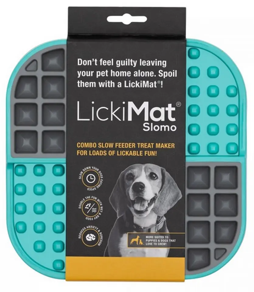 ⁨LickiMat Slomo turquoise⁩ at Wasserman.eu