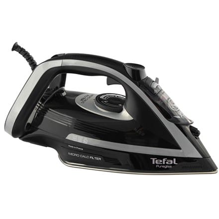 ⁨TEFAL | FV8062 Puregliss | Żelazko parowe | 3000 W | Pojemność zbiornika na wodę 0,27 ml | Ciągła para 50 g/min | Wydajność silnego uderzenia pary 280 g/min | /Szary⁩ w sklepie Wasserman.eu