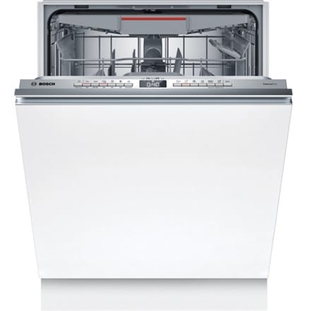 ⁨Bosch | Dishwasher | SMV4EMX71S | Built-in | Width 60 cm | Number of place settings 14 | Number of programs 6 | Energy efficiency class B | Display | AquaStop function | White⁩ at Wasserman.eu