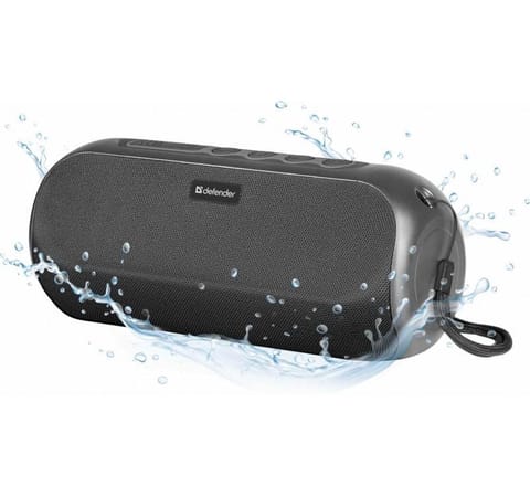 ⁨Defender G32 Bluetooth Speaker 20W MP3/FM/SD/USB/AUX/TWS/IP56 black⁩ at Wasserman.eu