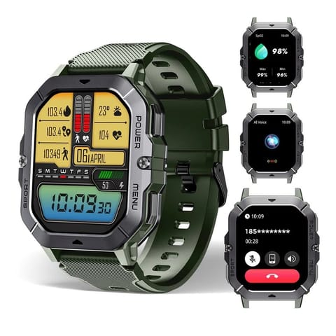 ⁨OUKITEL BT101 smartwatch (BT101-GN/OL) Green⁩ at Wasserman.eu