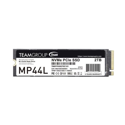 ⁨Team Group MP44L TM8FPK002T0C101 internal solid state drive 2 TB M.2 PCI Express 4.0 NVMe⁩ at Wasserman.eu