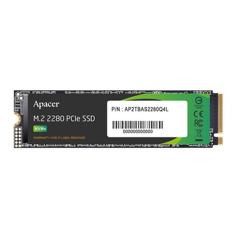 ⁨Dysk SSD Apacer AS2280Q4L 1TB M.2 PCIe Gen4x4 2280 (3600/3000 MB/s) 3D NAND⁩ at Wasserman.eu