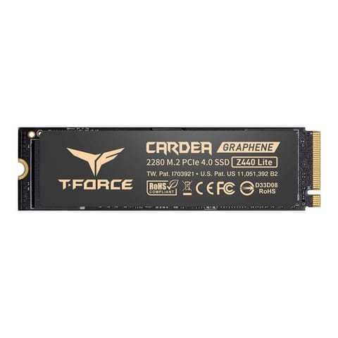 ⁨Dysk SSD Team Group T-FORCE Cardea Z440 Lite 500GB M.2 PCIe NVMe Gen4 x4 2280 (5000/3800)⁩ w sklepie Wasserman.eu