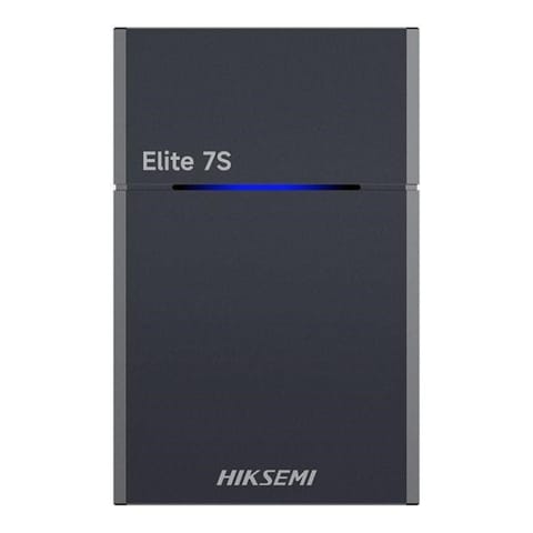 ⁨Dysk zewnętrzny SSD HIKSEMI Elite 7S 1TB USB 3.2 Type-C (2000/2000 MB/s) ciemnoszary⁩ w sklepie Wasserman.eu