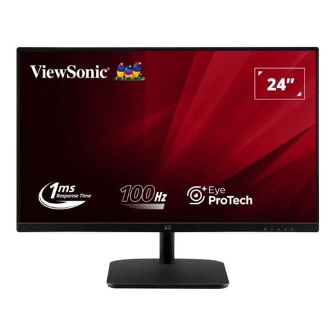 ⁨Viewsonic Value Series VA2432-MHD LED display 60,5 cm (23.8") 1920 x 1080 px Full HD Czarny⁩ w sklepie Wasserman.eu