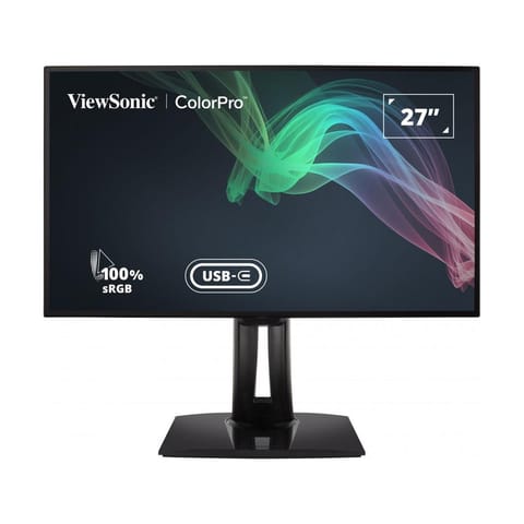 ⁨Viewsonic VP2768A-4K monitor komputerowy 68,6 cm (27") 3840 x 2160 px 4K Ultra HD LED Czarny⁩ w sklepie Wasserman.eu