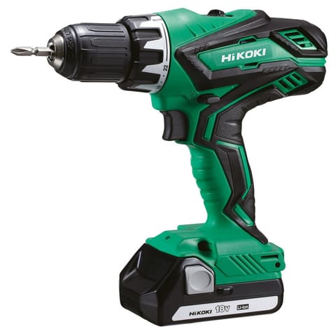 ⁨Hikoki DS18DJLWCZ power screwdriver/impact driver 1250 RPM Black, Green⁩ at Wasserman.eu