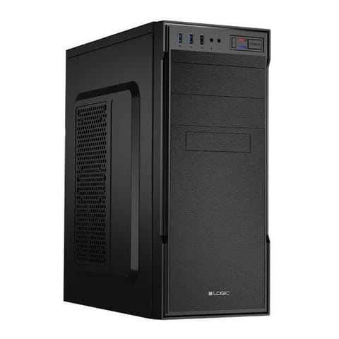 ⁨Obudowa LOGIC L1 ATX/mATX Midi 2 x USB 3.0 Black bez zasilacza⁩ w sklepie Wasserman.eu