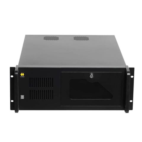 ⁨Netrack NP5104 rack cabinet 4U Wall mounted rack Black⁩ at Wasserman.eu