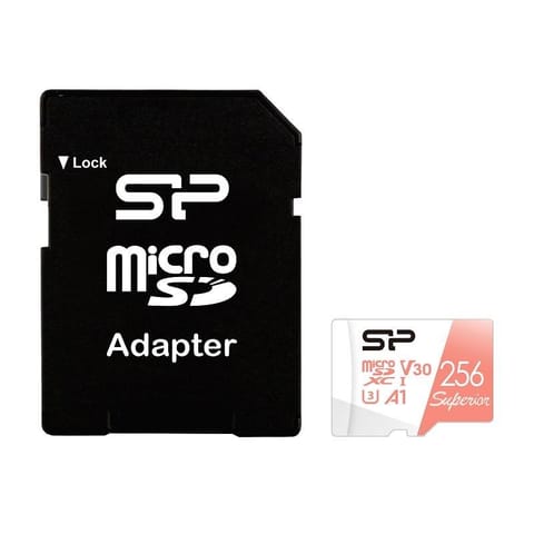 ⁨Silicon Power Superior 256 GB MicroSDXC UHS-I Class 10⁩ at Wasserman.eu