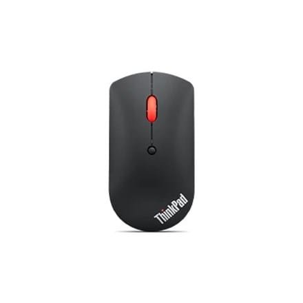 ⁨Lenovo | ThinkPad Bluetooth Silent Mouse w/o battery | Wireless | Bluetooth 5.0 | Black | 1 year(s)⁩ at Wasserman.eu