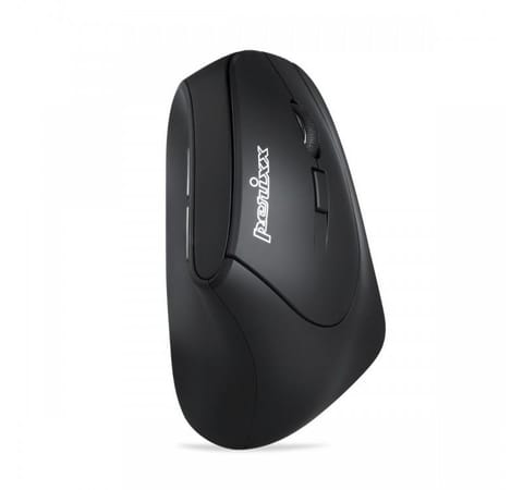 ⁨Perixx PERIMICE-715 II Wireless Mouse Optical Vertical Vertical Black⁩ at Wasserman.eu