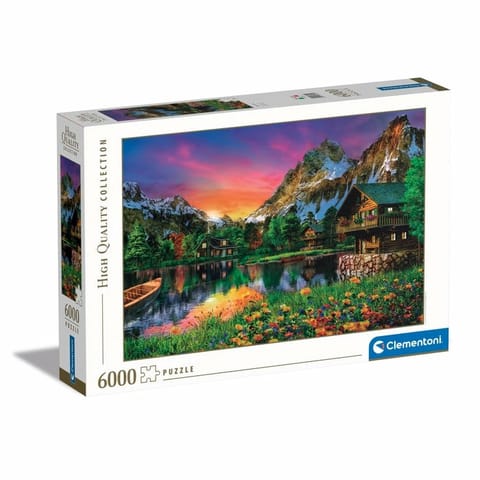 ⁨Clementoni Puzzle 6000el Alpine Lake 36531 p4⁩ w sklepie Wasserman.eu