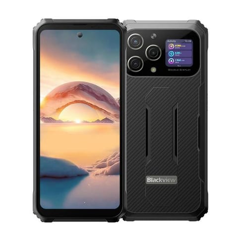 ⁨Smartphone Blackview BL8000 Czarny⁩ w sklepie Wasserman.eu