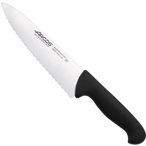 ⁨Nóż szefa kuchni kucharski ząbkowany Seria 2900 dł. 200/333 mm⁩ w sklepie Wasserman.eu