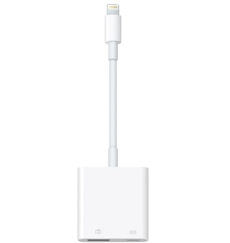 ⁨Adapter APPLE MX5J3ZM/A Lightning - Lightning + USB typ A⁩ w sklepie Wasserman.eu