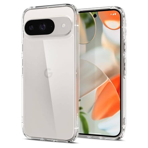 ⁨Etui GOOGLE PIXEL 9 / 9 PRO Spigen Ultra Hybrid Crystal Clear transparentne⁩ w sklepie Wasserman.eu