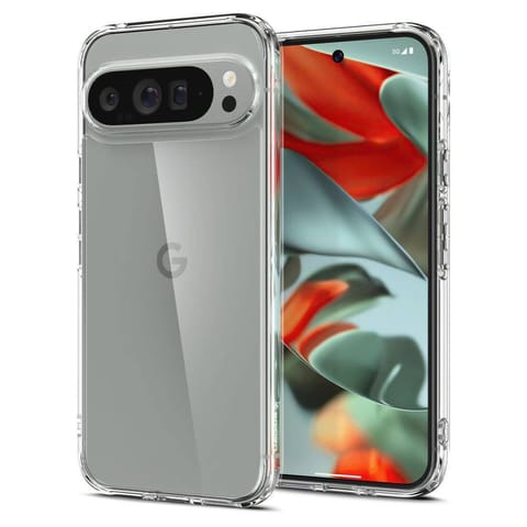 ⁨Etui GOOGLE PIXEL 9 PRO XL Spigen Ultra Hybrid Crystal Clear transparentne⁩ w sklepie Wasserman.eu