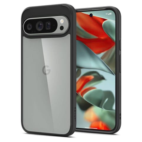 ⁨Etui GOOGLE PIXEL 9 PRO XL Spigen Ultra Hybrid Matte czarne⁩ w sklepie Wasserman.eu