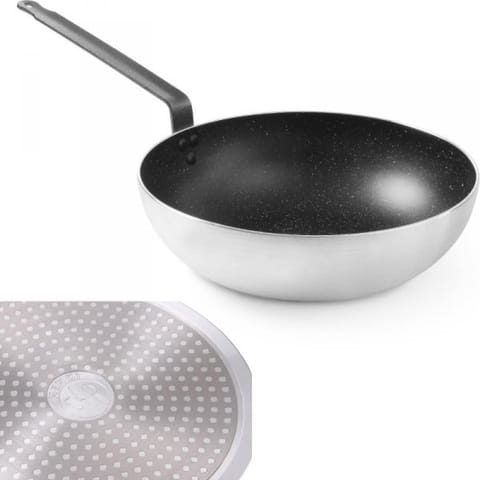 ⁨Patelnia Wok Marble Professional śr. 320 mm - Hendi 627747⁩ w sklepie Wasserman.eu