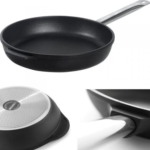 Profi Line induction frying pan made of cast aluminum coated with titanium dia. 280 mm - Hendi 629253 at Wasserman.eu