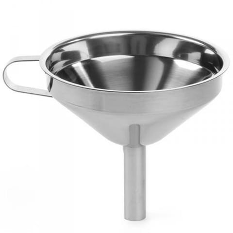 ⁨Stainless steel kitchen funnel with handle - Hendi 518700⁩ at Wasserman.eu