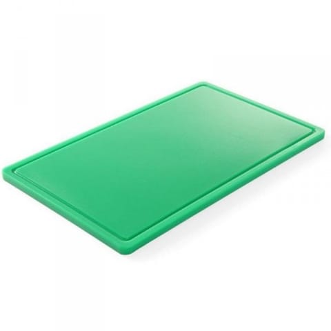 ⁨HACCP vegetable cutting board GN 1/2 green - Hendi 826133⁩ at Wasserman.eu