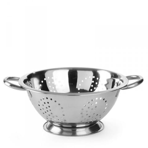 ⁨Stainless steel colander strainer Kitchen Line medium. 340 mm - Hendi 535301⁩ at Wasserman.eu