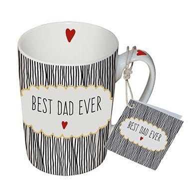 ⁨Best Dad Ever Kubek Porcelanowy 250 ml⁩ w sklepie Wasserman.eu