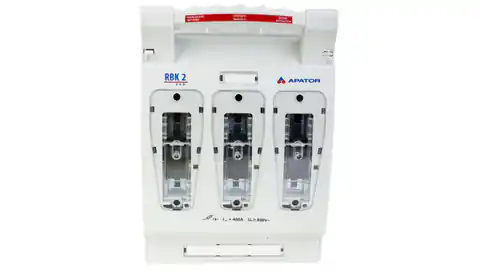 ⁨Rozłącznik izolacyjny bezpiecznikowy 400A RBK 2 pro-V /zacisk V-klema 50-240mm2/ 63-811685-071⁩ w sklepie Wasserman.eu