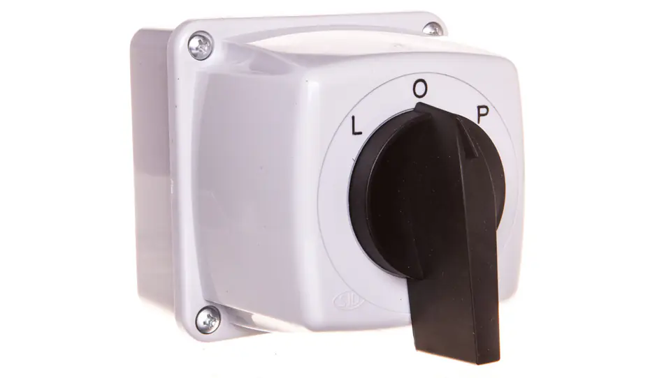 ⁨Cam switch L-0-P 3P 25A IP44 Arc E25-43 in 952542 housing⁩ at Wasserman.eu