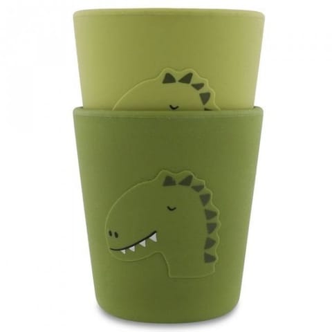 Dinozaur Silikonowe Kubki 2 szt. w sklepie Wasserman.eu