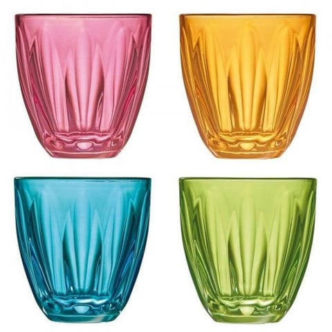 Lily Szklanki Kolorowe 4 szt. 250 ml w sklepie Wasserman.eu