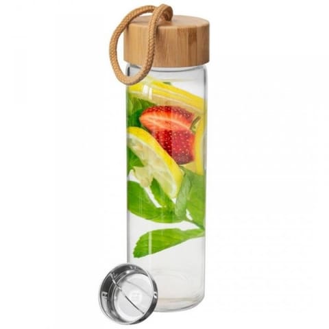 SZKLANA BUTELKA 450ml NA WODĘ Z SITKIEM 143757 w sklepie Wasserman.eu