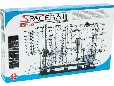⁨SpaceRail Ball Track - Level 9 (70 meters) Ball Rollercoaster⁩ at Wasserman.eu