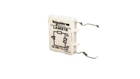 ⁨Limiter module varistor, 12-24V AC/DC with LED indicator LA4KE1B⁩ at Wasserman.eu
