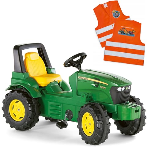 ⁨ROLLY TOYS John Deere Traktor na Pedały + Kamizelka Odblaskowa dla Dzieci Gratis⁩ w sklepie Wasserman.eu