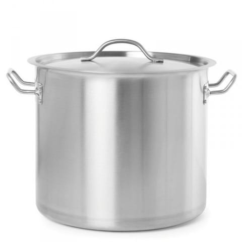 ⁨Medium pot with lid Budget Line 9 l 250x180 - Hendi 832820⁩ at Wasserman.eu