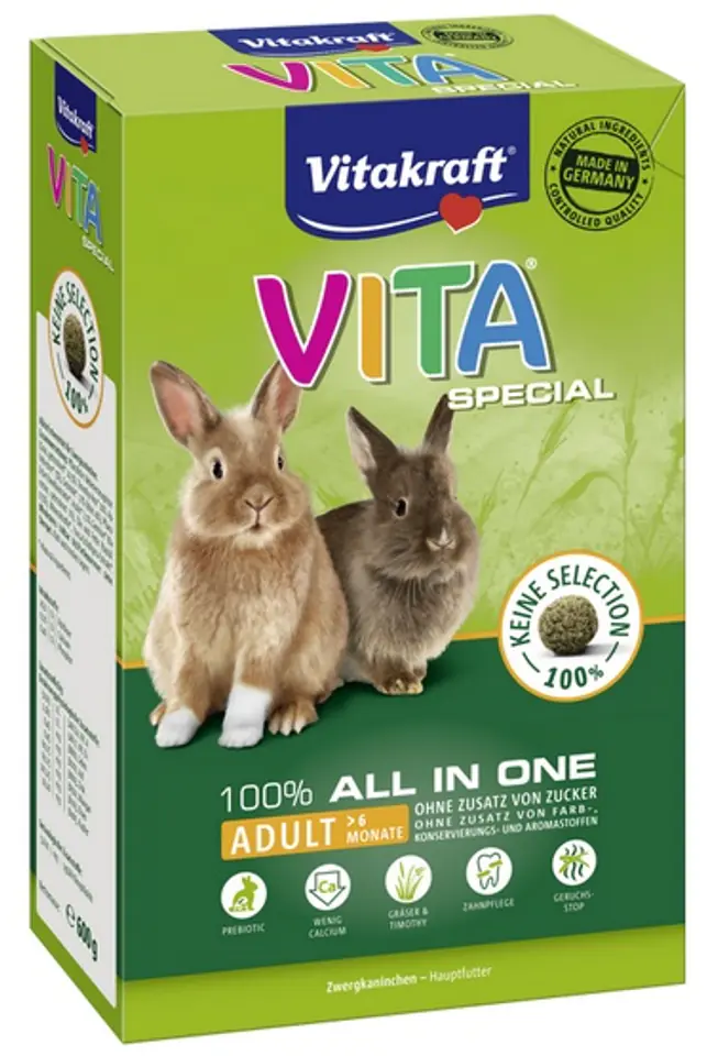 ⁨Vitakraft Vita Special Rabbit 600g [25314]⁩ at Wasserman.eu